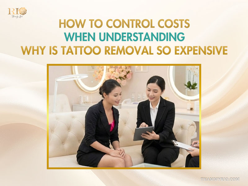 Professional consultation explaining why is tattoo removal so expensive and how to manage treatment costs.