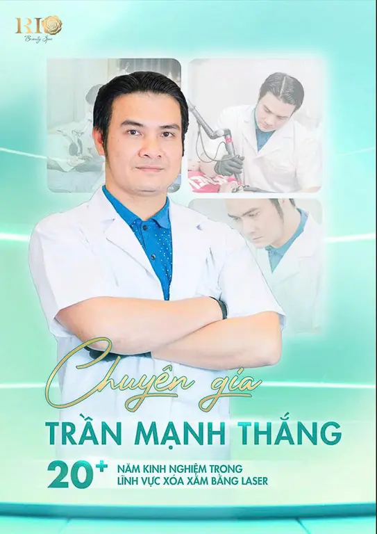 Expert Tran Manh Thang, the leading laser aesthetic master in Vietnam, training nationwide doctors and clinic owners.