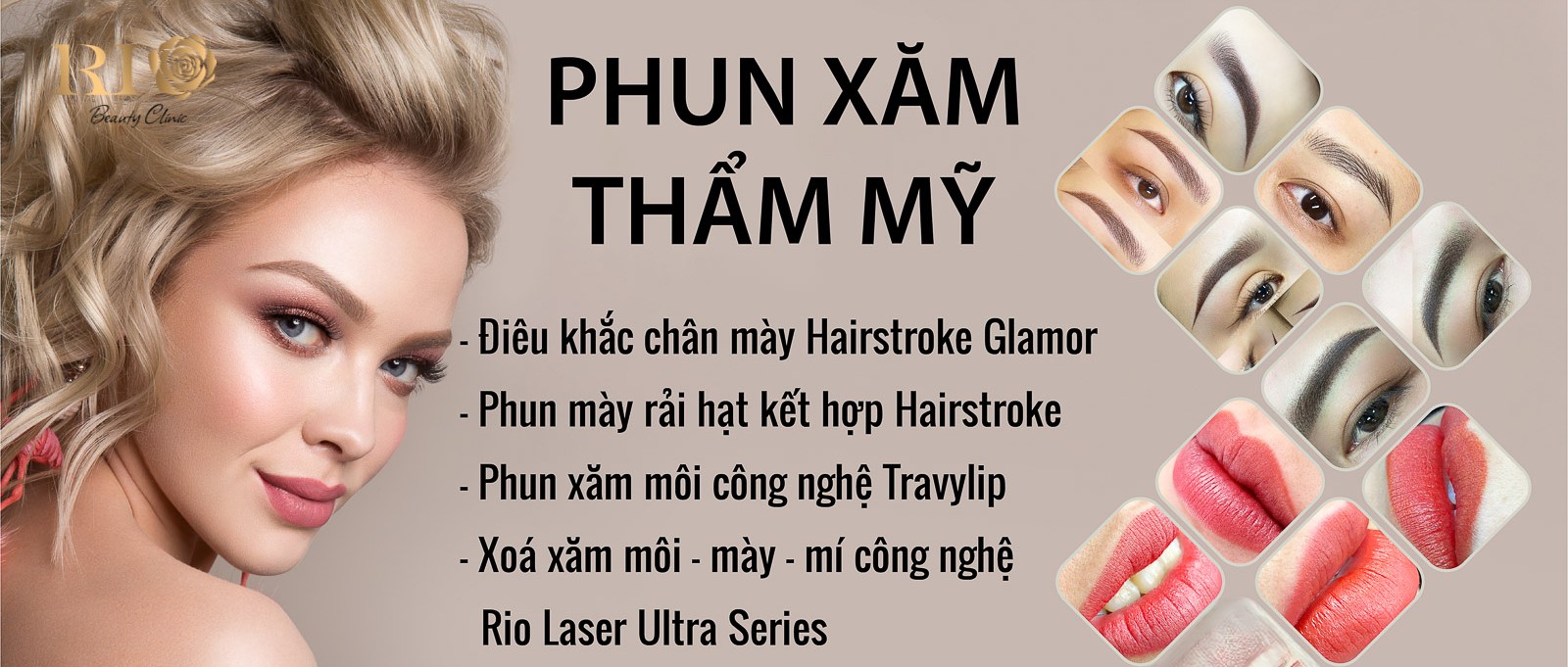 Hệ thống laser tân tiến và các bậc thầy chuyên khoa tại Rio Beauty Clinic, một thẩm mỹ viện chuyên khoa công nghệ cao tại Việt Nam.
