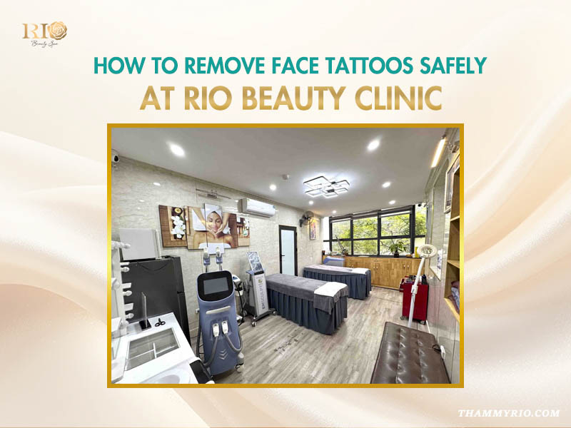 Modern clinical room equipped with advanced technology for safe face tattoo removal at Rio Beauty Clinic.