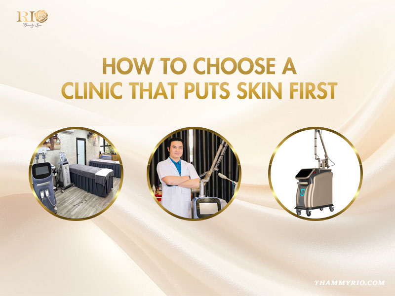 Professional clinic interior and advanced laser equipment for safe salt tattoo removal alternatives.