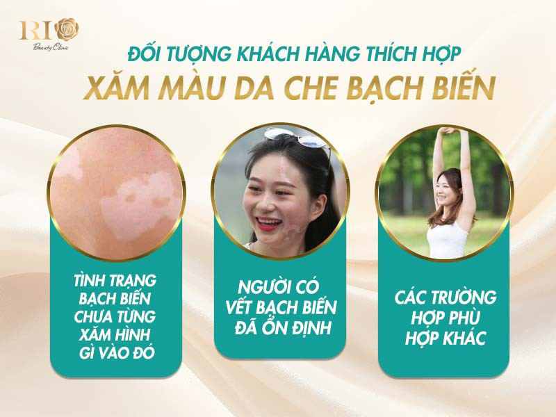 Ai phù hợp để thực hiện kỹ thuật xăm màu da che bạch biến tại Rio Beauty Clinic?