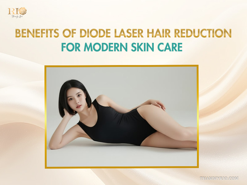 Artistic shot of a woman's smooth, radiant leg skin under natural light after a Diode Laser Hair Removal session.