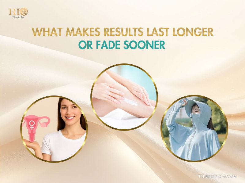 Factors affecting how long is laser hair removal permanent showing hormones skincare and sun protection.