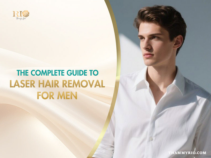 Professional laser hair removal for men at Rio Beauty Clinic