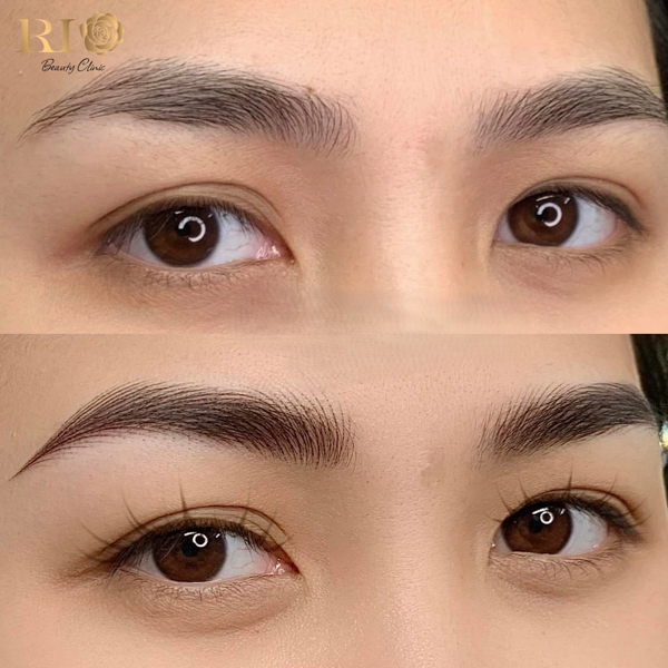 Điêu khắc chân mày giúp tạo sợi mày tự nhiên, cân đối khuôn mặt, mang lại đường nét mềm mại và hài hòa với từng khách hàng.