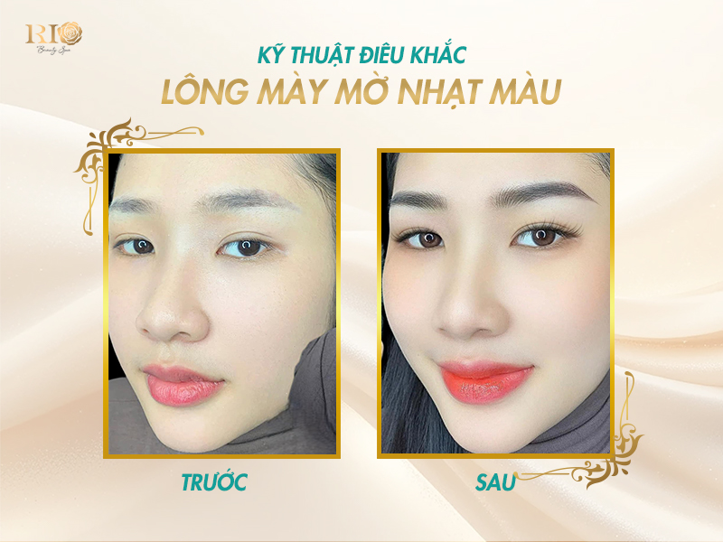 Điêu khắc chân mày giúp cải thiện khuyết điểm chân mày, thiết kế dáng mày hài hòa với khuôn mặt và theo sở thích của từng khách hàng.
