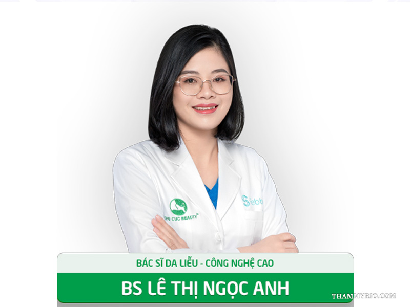 Dermatologist Lê Thị Ngọc Anh, a high-tech laser tattoo removal specialist