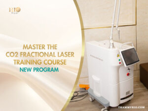 Rio Beauty Spa's new program for the CO2 fractional laser training course featuring the Fotona Fantom 5D laser device and professional training text.