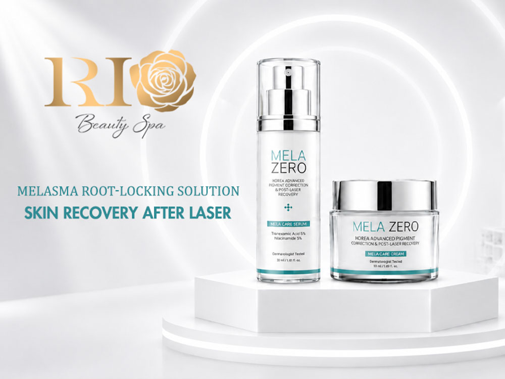 Mela Zero Skincare cream for post-laser dark spot and pigmentation care