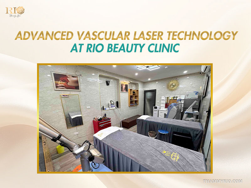 Modern clinical suite equipped with laser toning devices for treating broken blood vessels on nose at Rio Beauty Clinic
