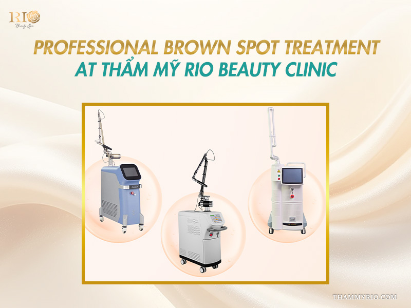 Three medical-grade Q-switched and picosecond laser devices used to eliminate each stubborn brown spot on skin