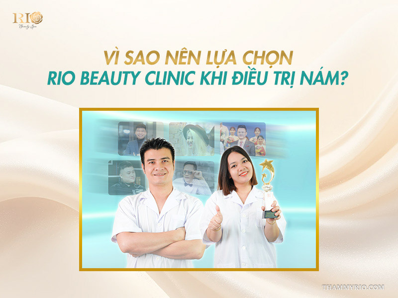Đội ngũ chuyên gia thẩm mỹ uy tín tại Rio Beauty Clinic chuyên ứng dụng các phương pháp trị nám.