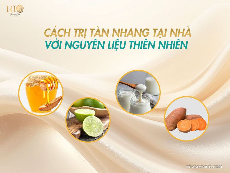Mật ong, chanh tươi, sữa chua và khoai lang trong cách trị tàn nhang đơn giản tại nhà