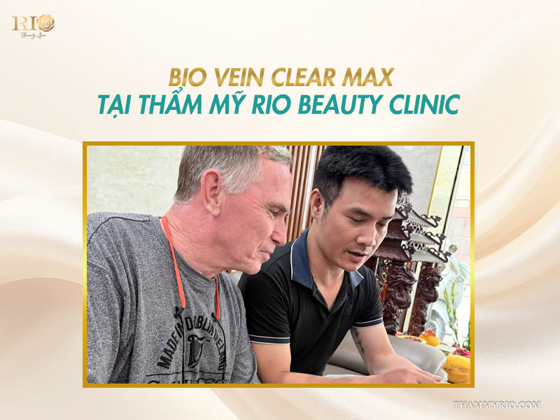 Chuyên gia Thẩm mỹ Rio tư vấn phác đồ xử lý mao mạch với Công nghệ Bio Vein Clear Max 980 nm cho khách hàng quốc tế