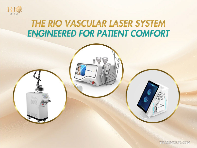Advanced cooling and vascular laser workstations explaining how technology prevents discomfort and answers does laser vein removal hurt