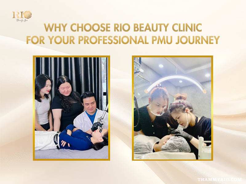 Practical training on live models at microblading classes near me in Hanoi.