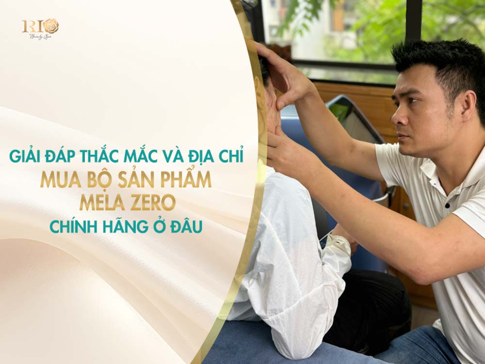 Chuyên gia Trần Mạnh Thắng giải đáp thắc mắc về sản phẩm trị nám tàn nhang Mela Zero tại Thẩm mỹ Rio