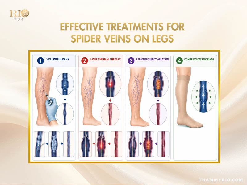 Effective treatments for spider veins on legs