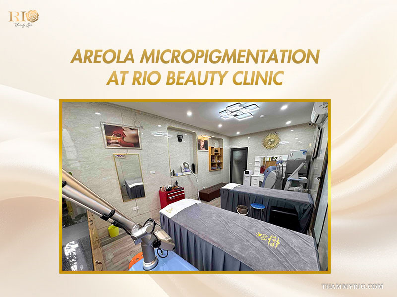 Modern and private procedure room equipped for areola micropigmentation at Rio Beauty Clinic