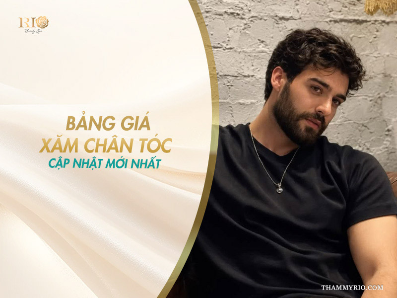 Nam giới có diện mạo nam tính sau khi tìm hiểu thông tin bảng giá xăm chân tóc mới nhất.