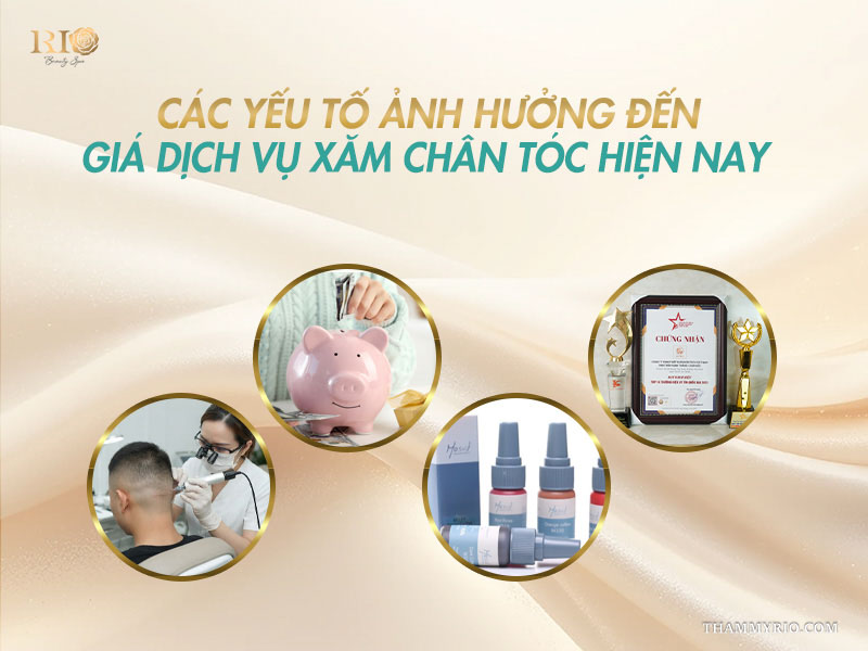 Các yếu tố quan trọng quyết định đến sự thay đổi của bảng giá xăm chân tóc hiện nay.