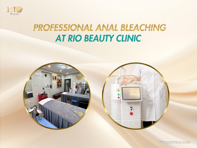 Private treatment room and advanced aesthetic laser workstation used for bleaching the anus at Rio Beauty Clinic