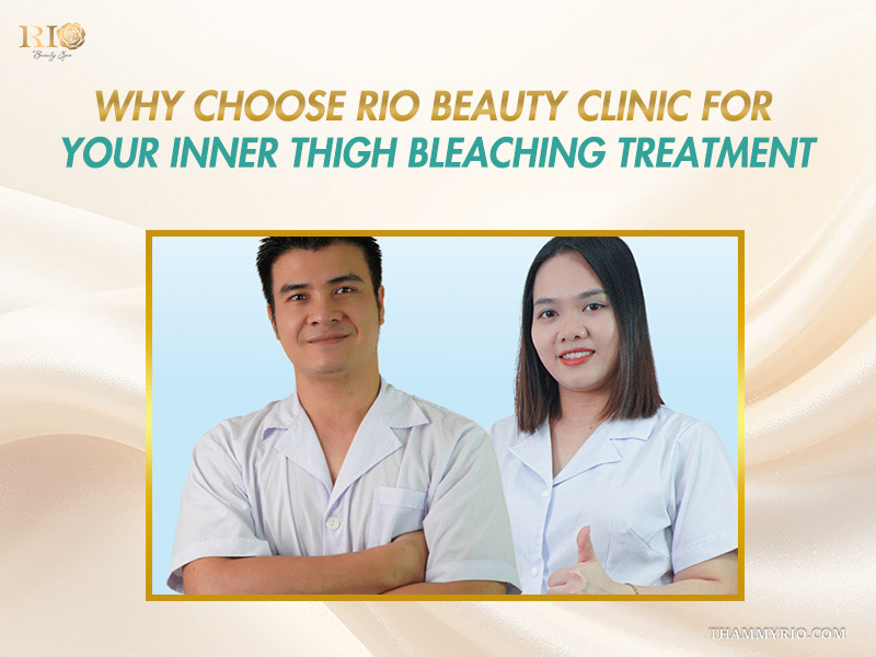 Master Tran Manh Thang and Master Pham Thanh Tam for inner thigh bleaching