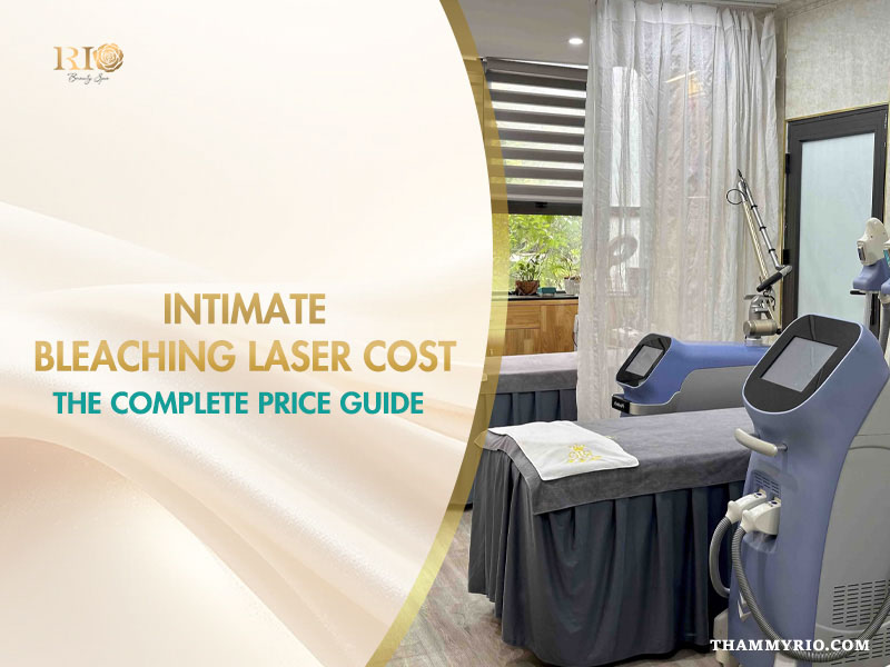 Modern laser treatment room for intimate bleaching laser cost guide at Rio Beauty Clinic