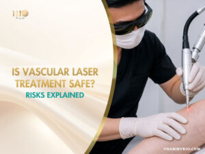 Is vascular laser treatment safe procedure performed on leg at Rio Beauty Clinic