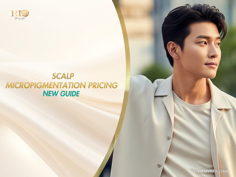 New guide on scalp micropigmentation pricing at Rio Beauty Clinic.