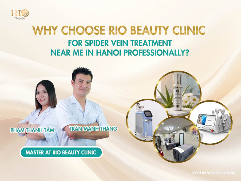 Masters Pham Thanh Tam and Tran Manh Thang offering spider vein treatment near me in Hanoi