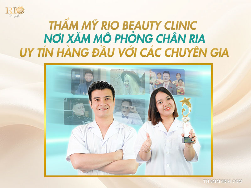 Đội ngũ chuyên gia uy tín hàng đầu tại Thẩm mỹ Rio Beauty Clinic chuyên thực hiện xăm chân ria mép.