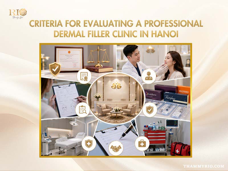 Medical criteria and authentic products like Juvederm and Restylane for the best dermal fillers in Hanoi.