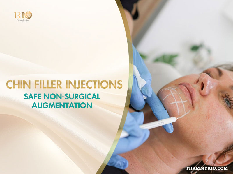 Chin filler injections procedure