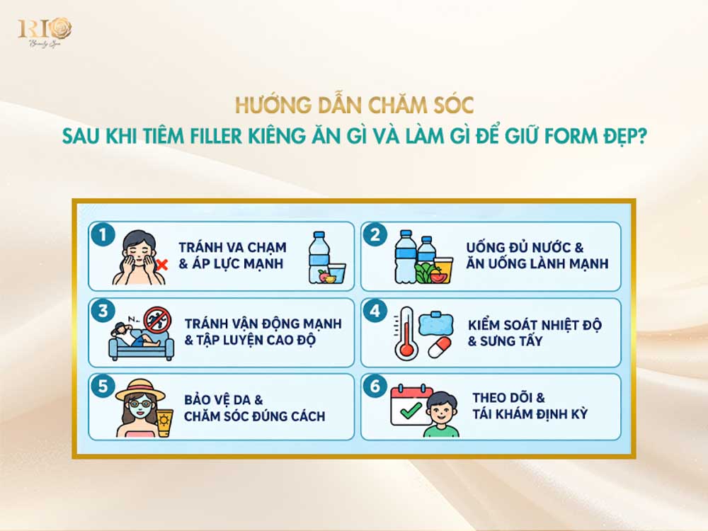 Hướng dẫn chăm sóc giữ form sau khi hỏi filler có tự tan không.