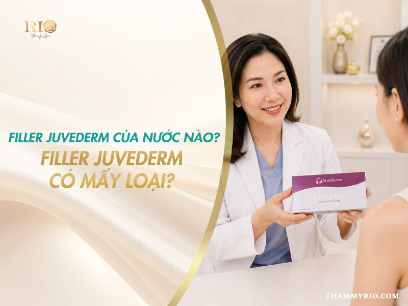 Bác sĩ tư vấn filler Juvederm của nước nào cho khách hàng.