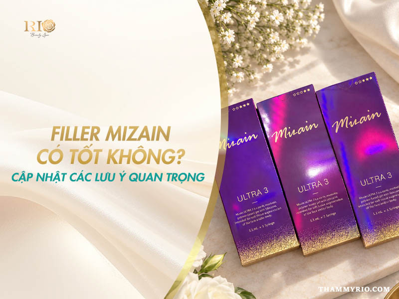 Các hộp sản phẩm Ultra 3 hỗ trợ giải đáp filler Mizain có tốt không.