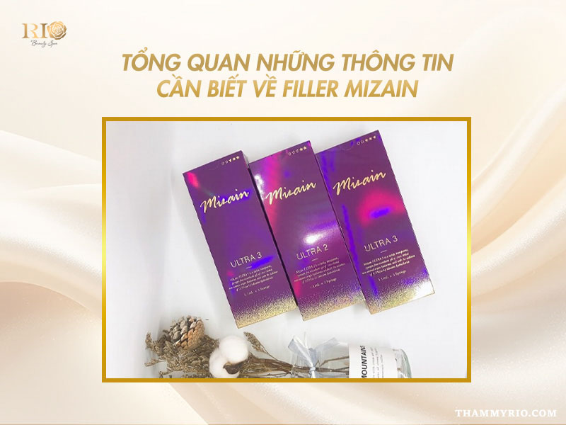 Tổng quan các dòng sản phẩm để đánh giá filler Mizain có tốt không.